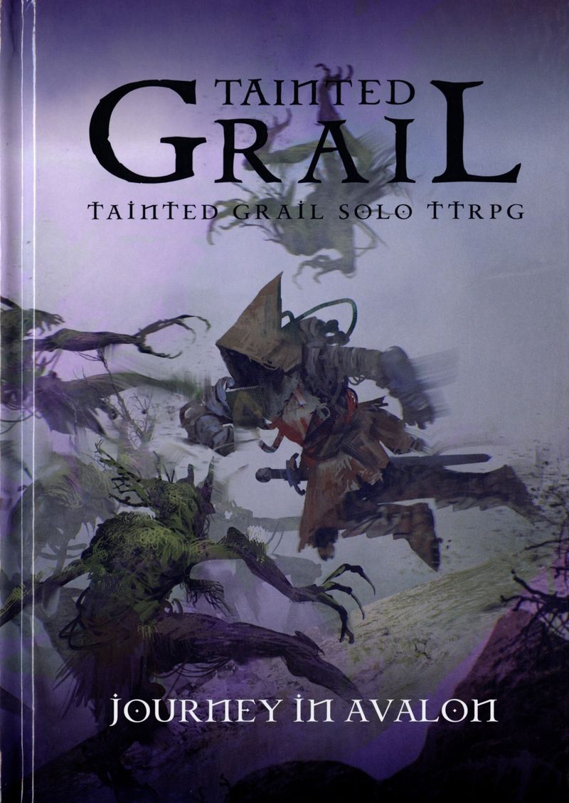 Tainted Grail Solo Play Book | L.A. Mood Comics and Games