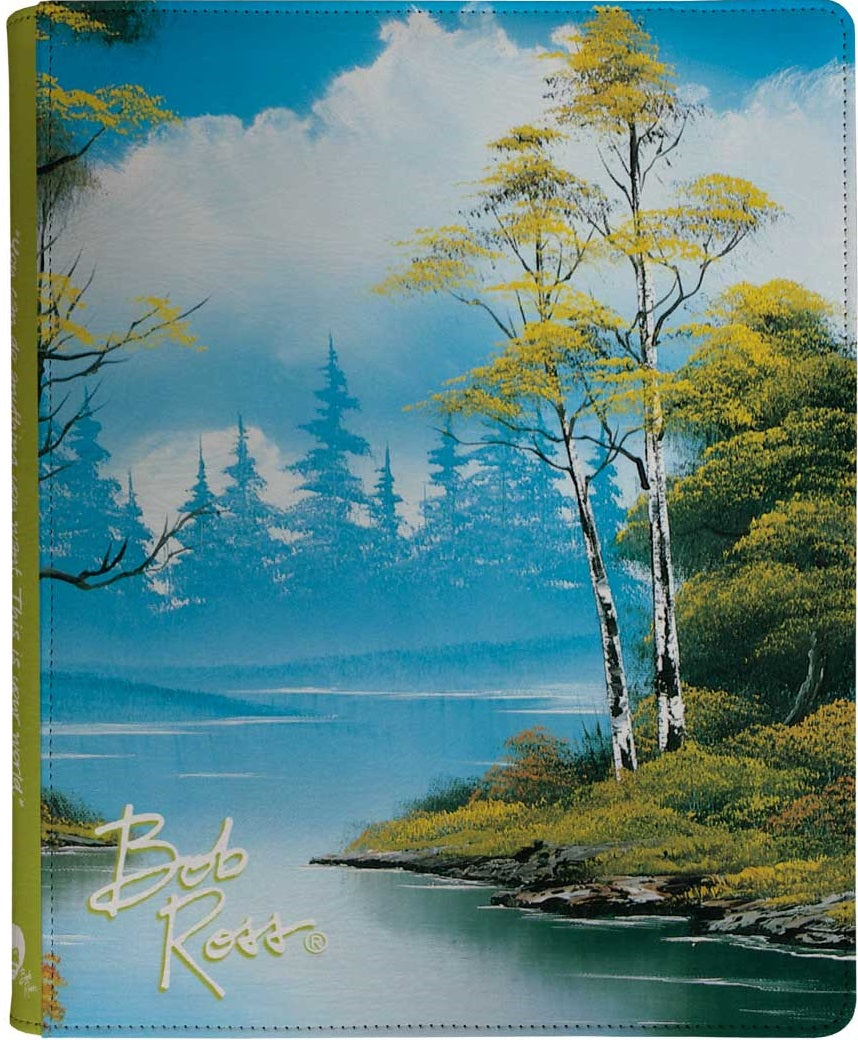 Binder: Zippered PRO-Binder 9-pkt: Bob Ross Collection: Lakeside Path | L.A. Mood Comics and Games