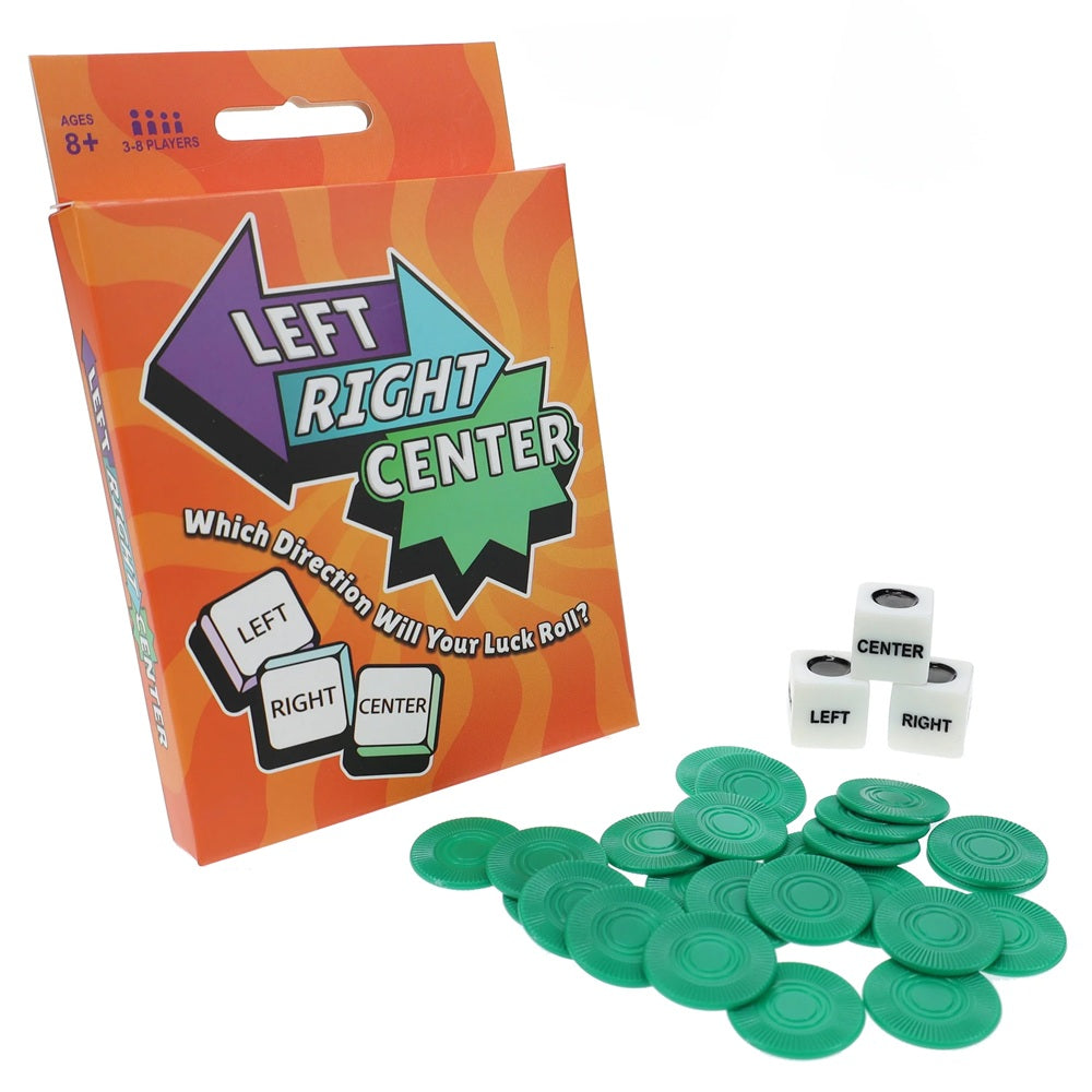 Left Right Center Dice Game | L.A. Mood Comics and Games