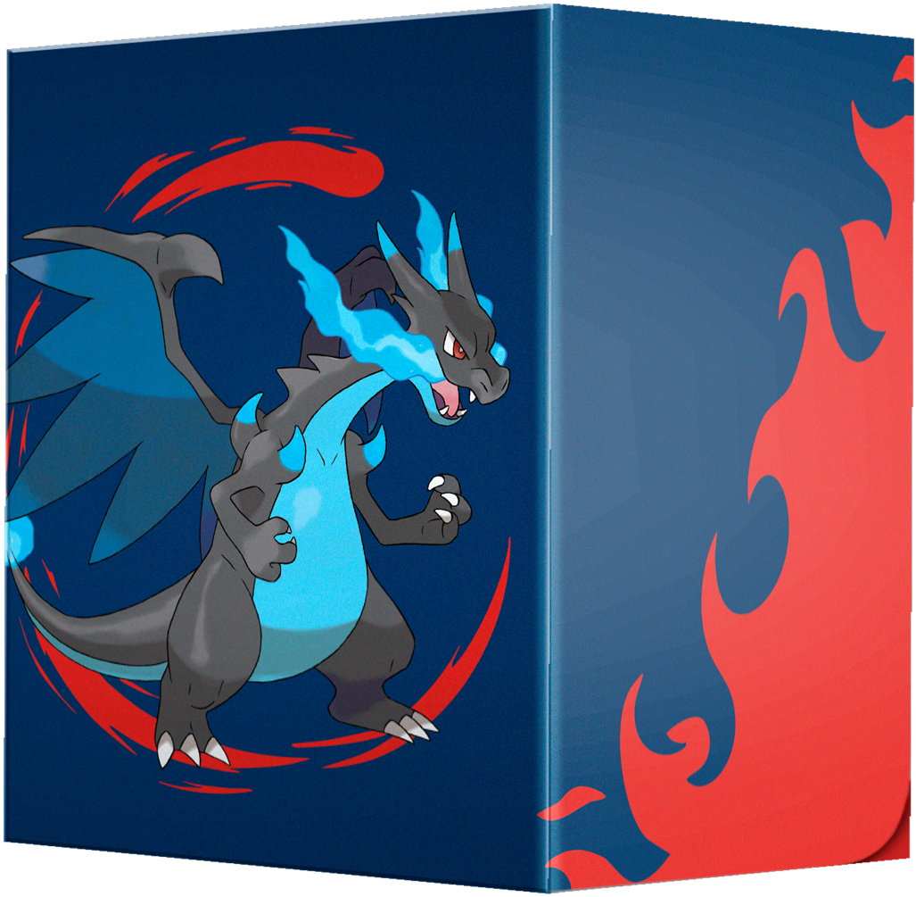 Deck Box Pokemon 100+ Mega Charizard X | L.A. Mood Comics and Games