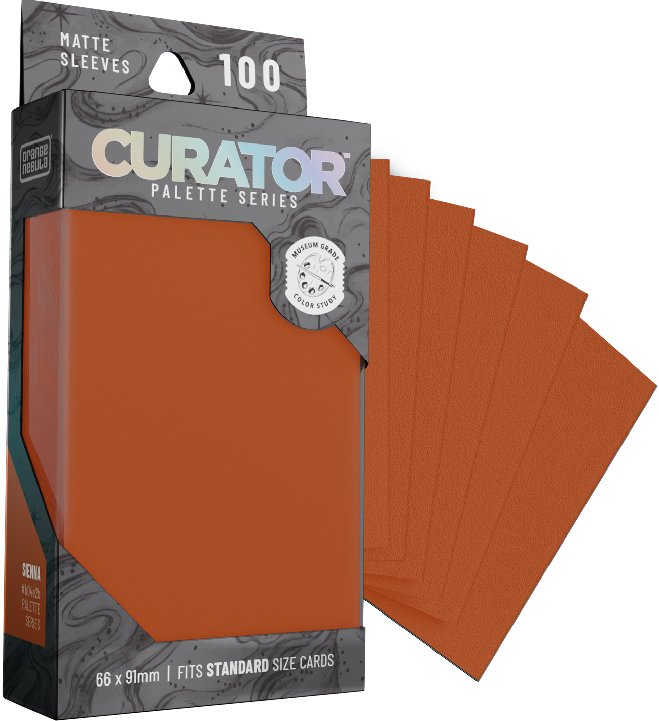 CURATOR SLEEVES PALETTE SERIES: SIENNA 100CT | L.A. Mood Comics and Games
