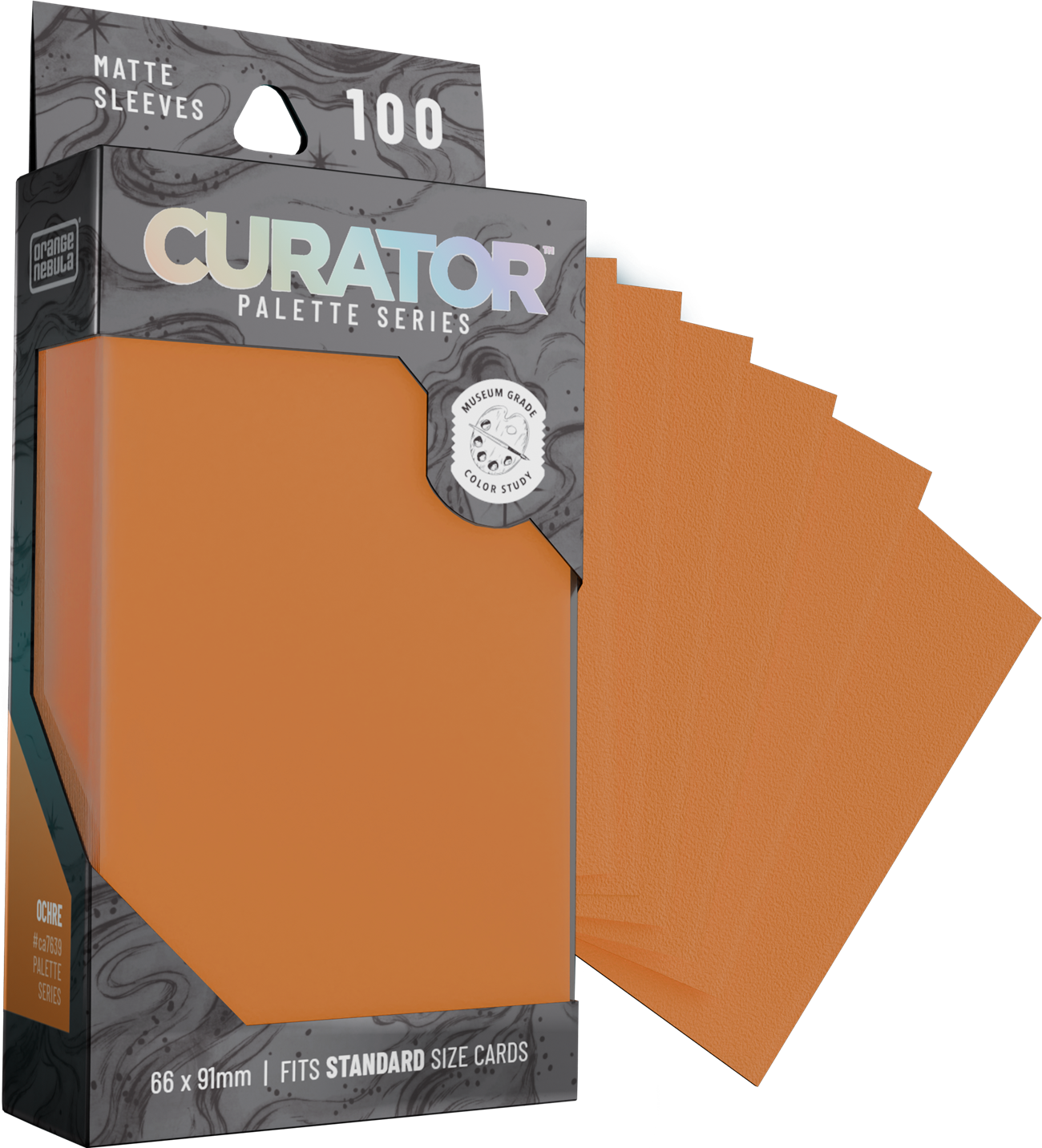 CURATOR SLEEVES PALETTE SERIES: OCHRE 100CT | L.A. Mood Comics and Games