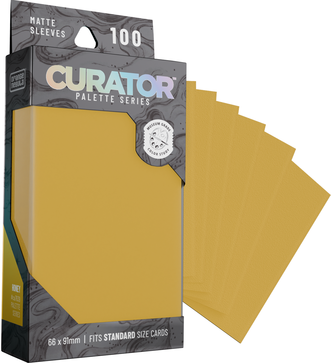 CURATOR SLEEVES PALETTE SERIES: HONEY 100CT | L.A. Mood Comics and Games