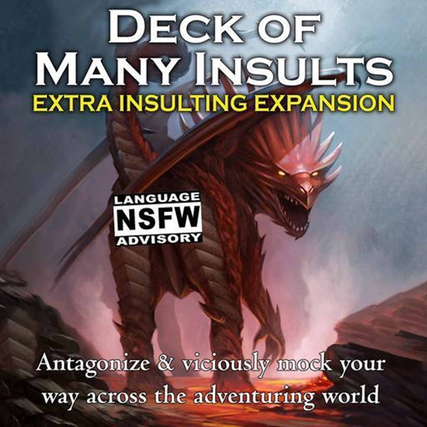Deck of Many Insults: Extra Insulting Expansion | L.A. Mood Comics and Games