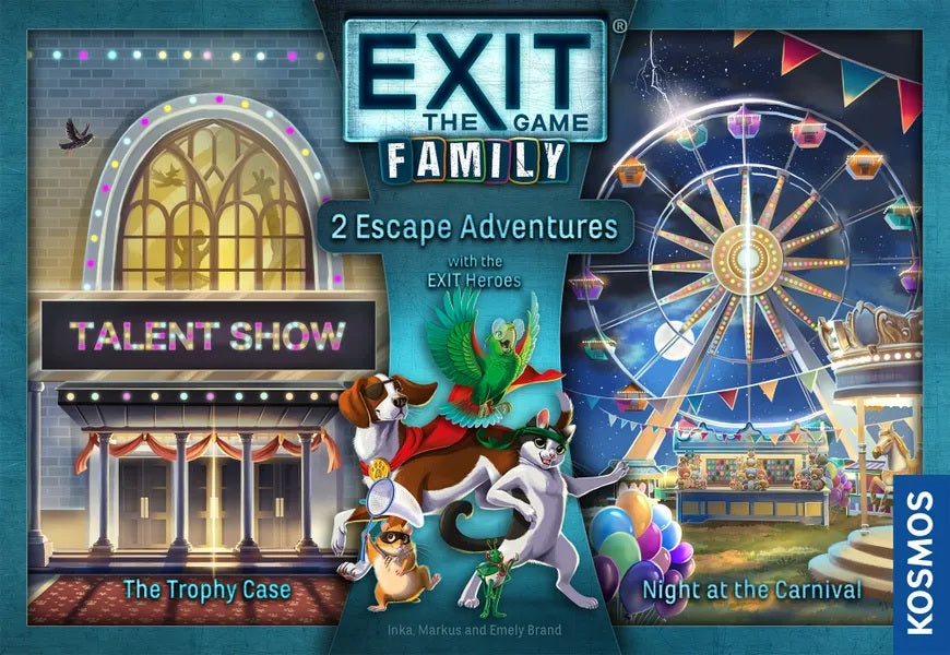 Exit Family - The Trophy Case: Night At The Carnival | L.A. Mood Comics and Games