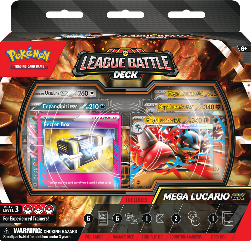 Pokemon League Battle Deck Mega Lucario EX | L.A. Mood Comics and Games