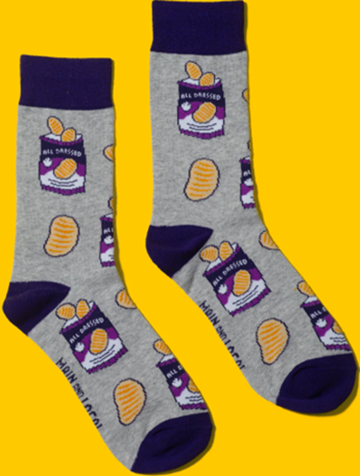 ALL DRESSED CHIPS SOCKS | L.A. Mood Comics and Games