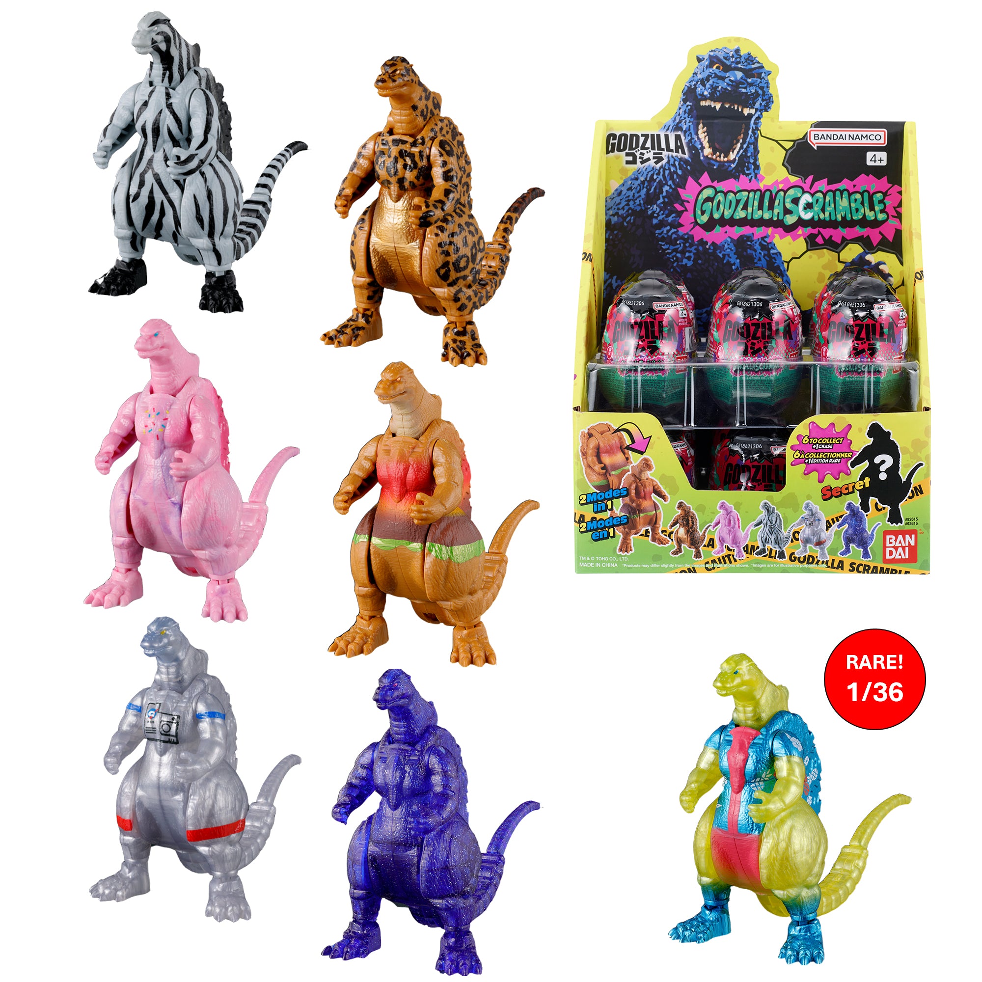 Bandai Godzilla Scramble Series 1 | L.A. Mood Comics and Games