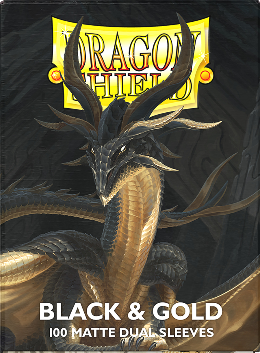 Sleeves: Dragon Shield Black & Gold | L.A. Mood Comics and Games