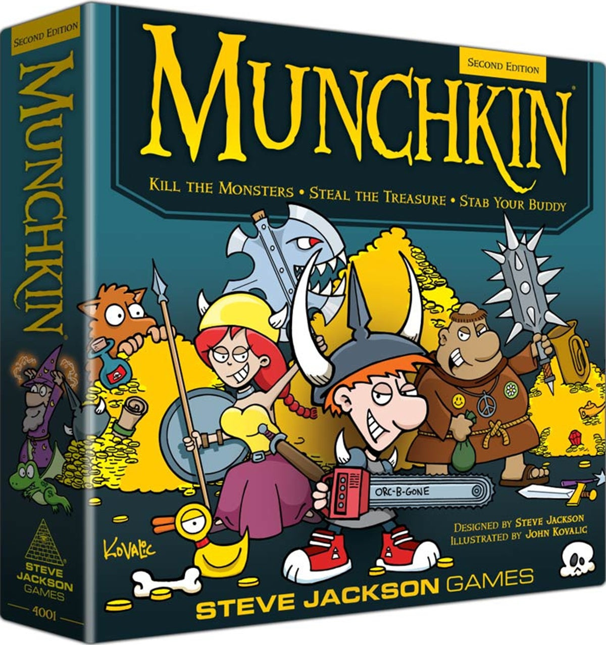 MUNCHKIN SECOND EDITION | L.A. Mood Comics and Games