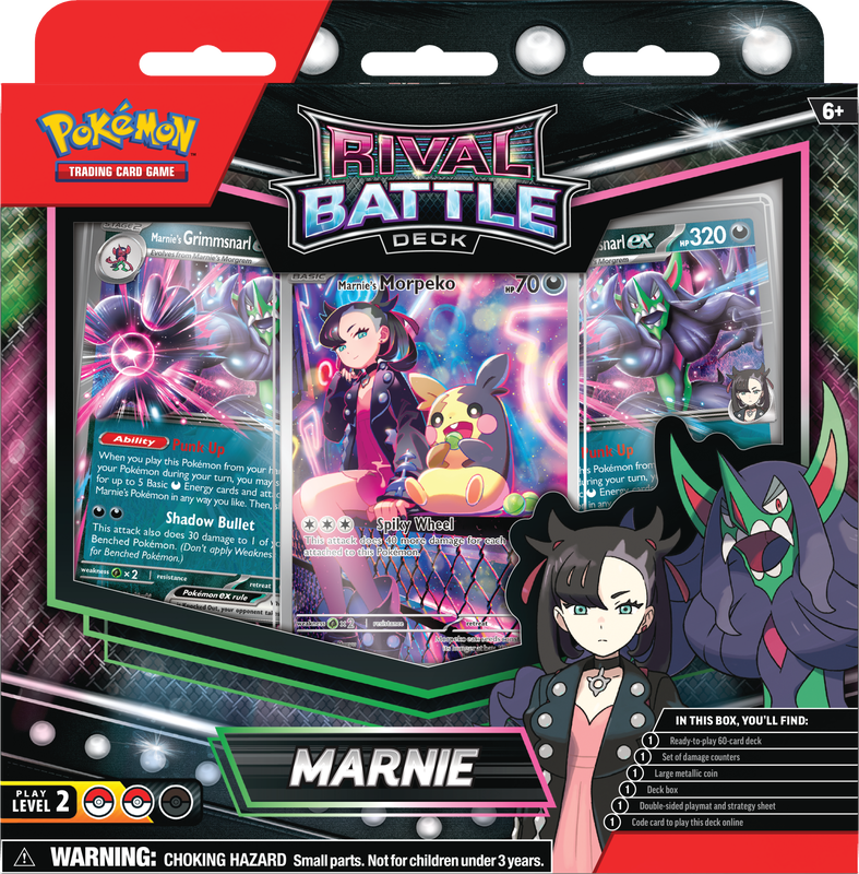 POKEMON RIVAL BATTLE DECKS MARNIE/STEVEN | L.A. Mood Comics and Games