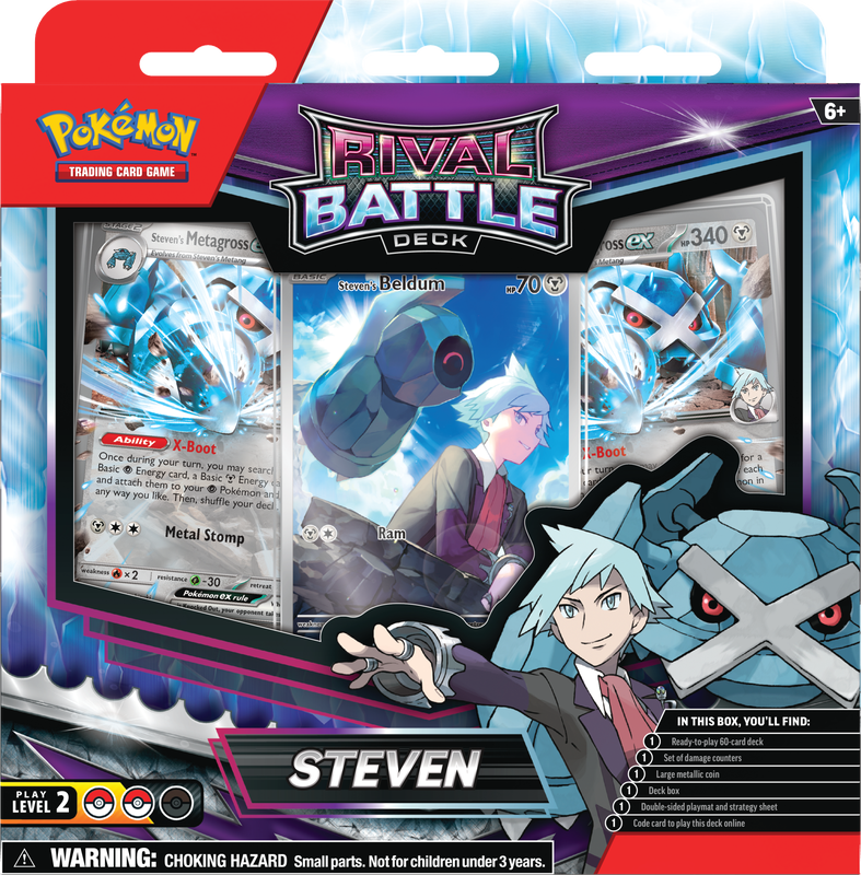 POKEMON RIVAL BATTLE DECKS MARNIE/STEVEN | L.A. Mood Comics and Games