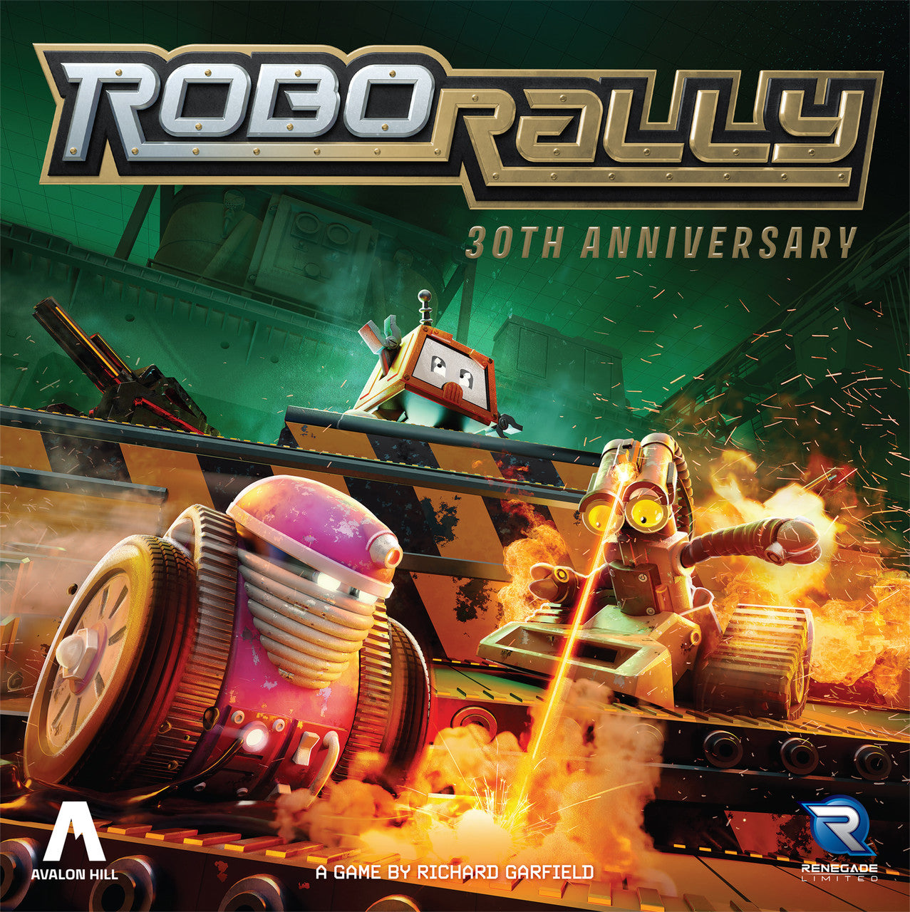 Robo Rally (30th Anniversary Edition) | L.A. Mood Comics and Games