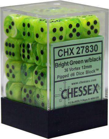 Chessex: D6 Vortex™ Dice sets - 12mm | L.A. Mood Comics and Games