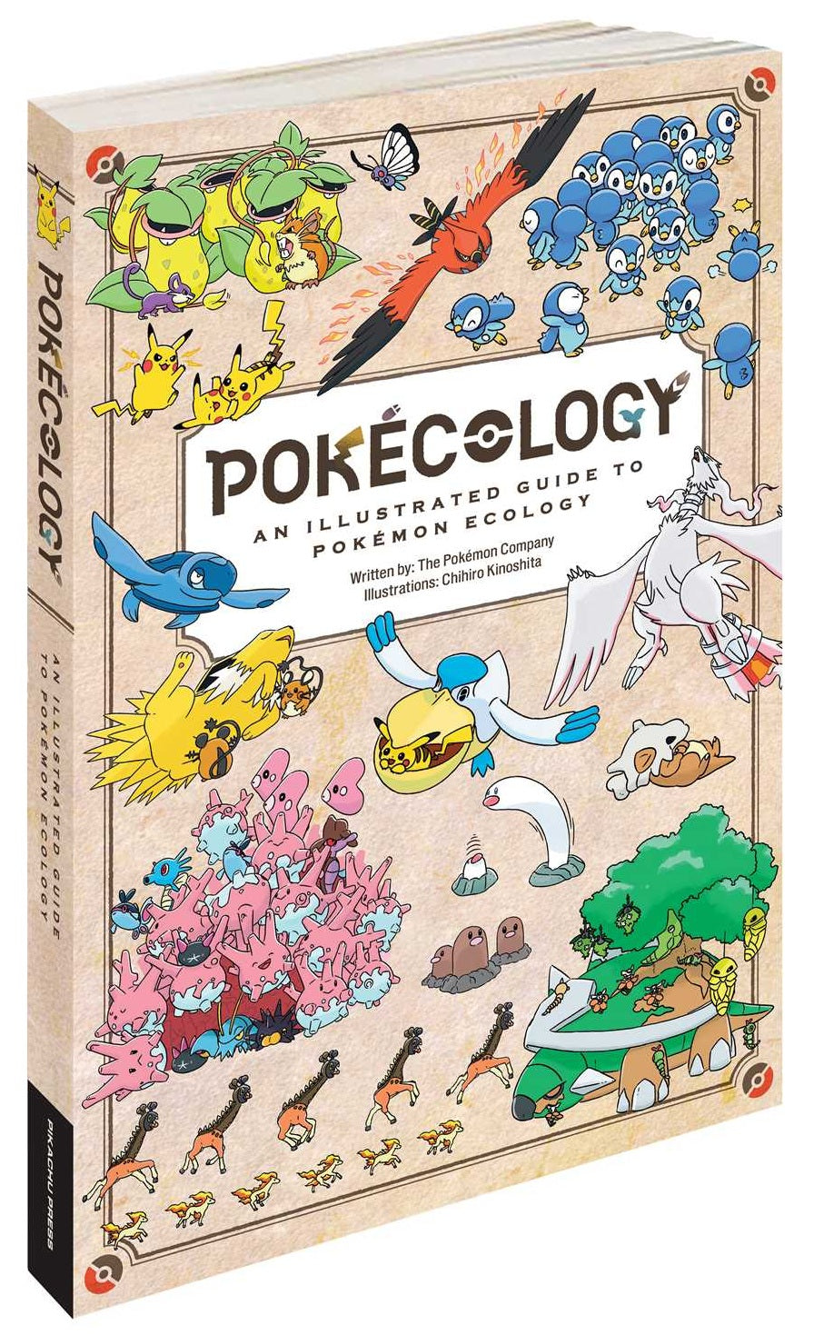 POKECOLOGY AN ILLUSTRATED GUIDE TO POKÉMON ECOLOGY | L.A. Mood Comics and Games