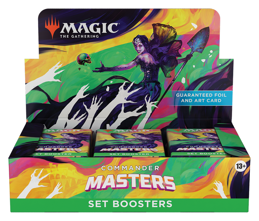 MTG COMMANDER MASTERS SET BOOSTER | L.A. Mood Comics and Games