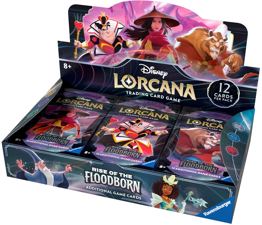 DISNEY LORCANA RISE O/T FLOODBORN BOOSTER BOX | L.A. Mood Comics and Games