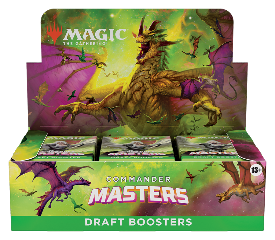 MTG COMMANDER MASTERS DRAFT BOOSTER | L.A. Mood Comics and Games