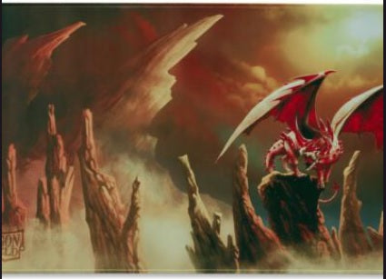 DRAGON SHIELD PLAYMAT LTD ED RUBIS (40) | L.A. Mood Comics and Games