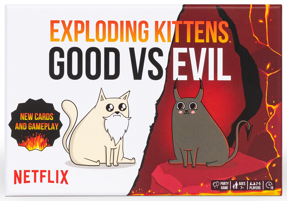 EXPLODING KITTENS GOOD VS EVIL | L.A. Mood Comics and Games