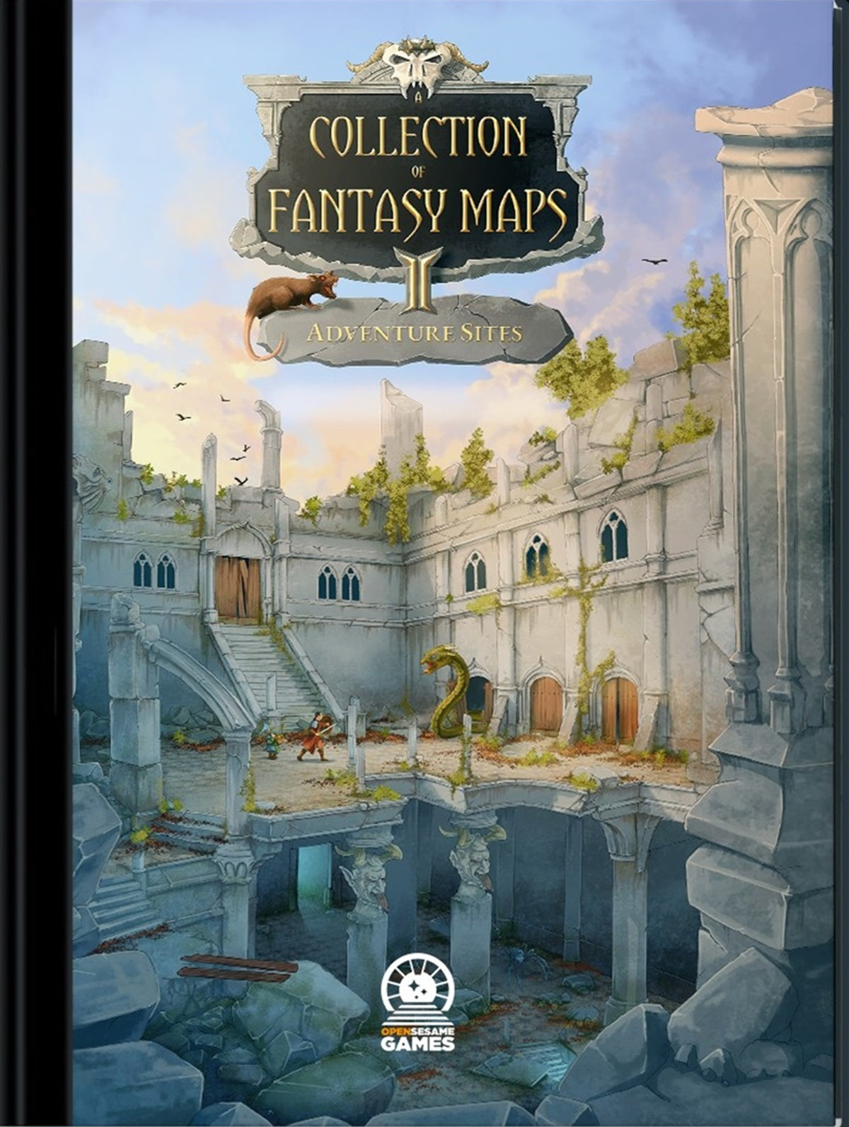 A COLLECTION OF FANTASY MAPS BOOK 2 ADVENTURE SITES | L.A. Mood Comics and Games