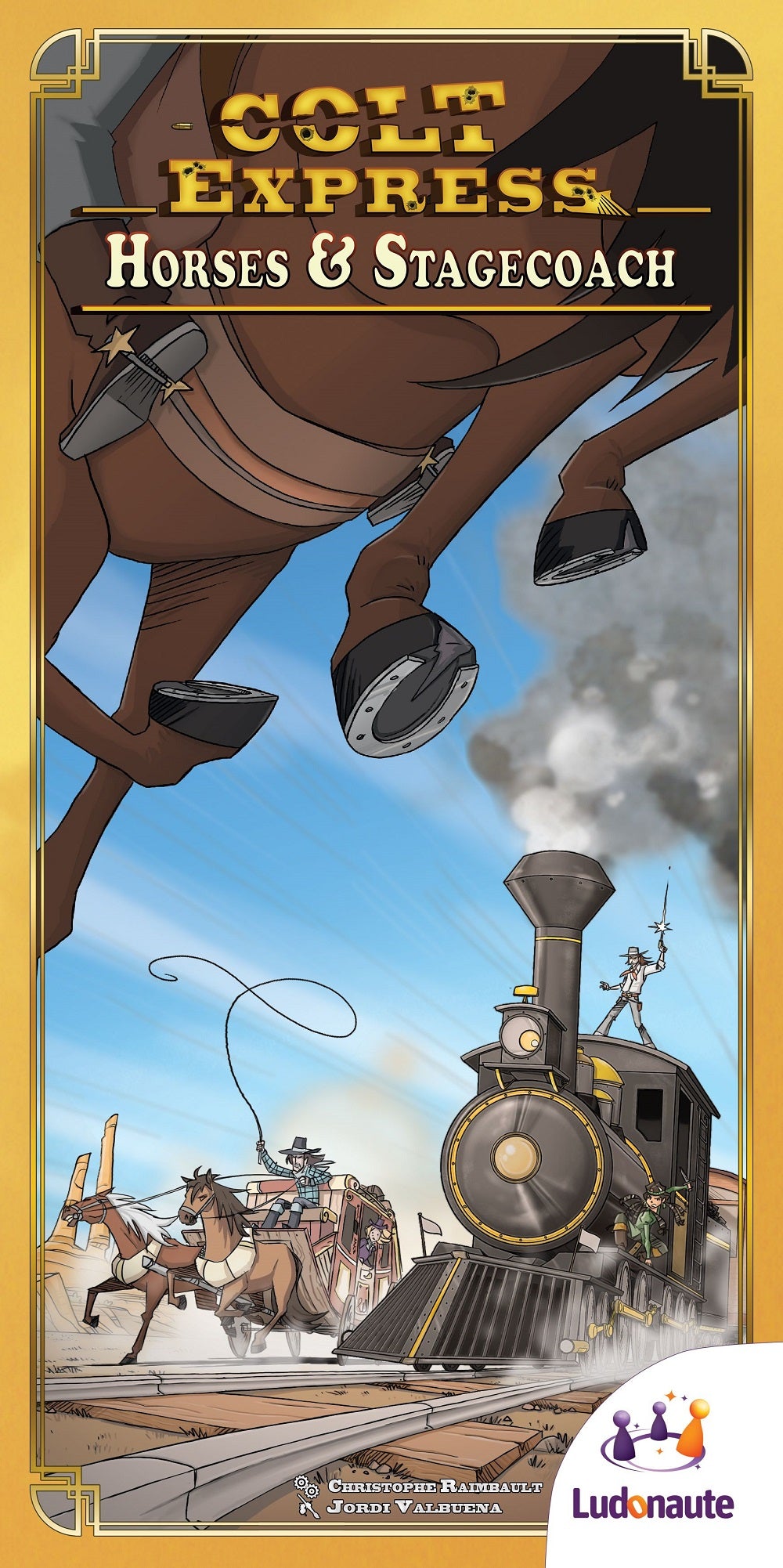 COLT EXPRESS: HORSES & STAGECOACH EXPANSION | L.A. Mood Comics and Games