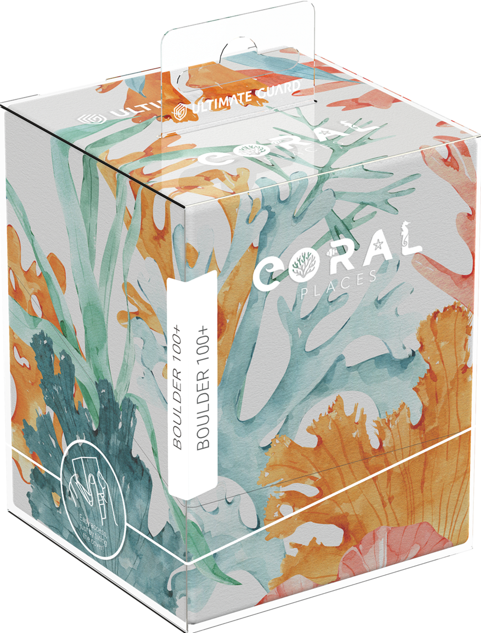 UG DECK CASE BOULDER 100+ CORAL PLACES - CORALLINE EDEN | L.A. Mood Comics and Games