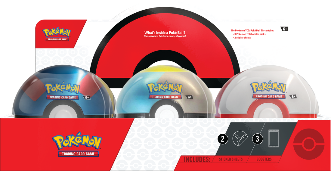 POKEMON POKE BALL TIN Q3 2024 | L.A. Mood Comics and Games