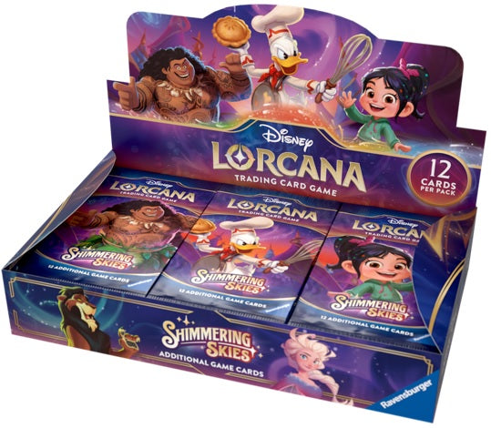 DISNEY LORCANA SHIMMERING SKIES BOOSTER BOX | L.A. Mood Comics and Games