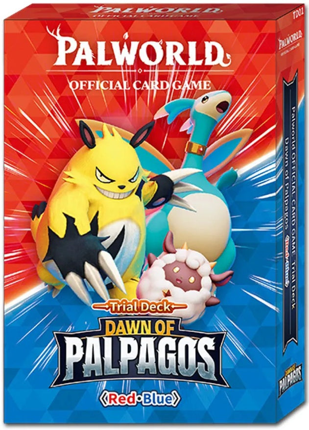 Palworld Dawn of Palpagos Red/Blue Trial Deck | L.A. Mood Comics and Games