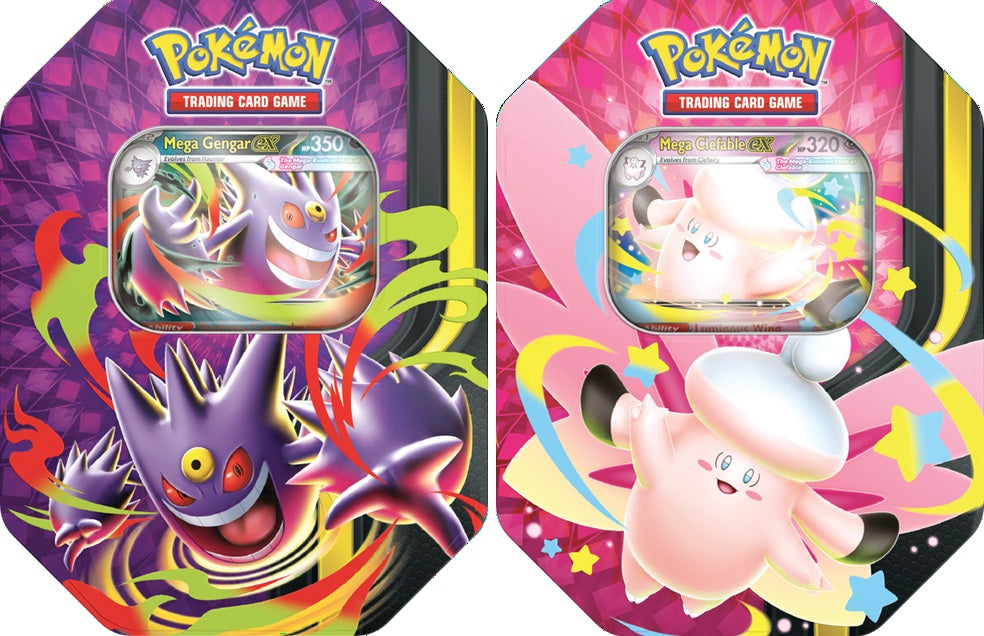 POKEMON MEGA MOONLIT TIN | L.A. Mood Comics and Games