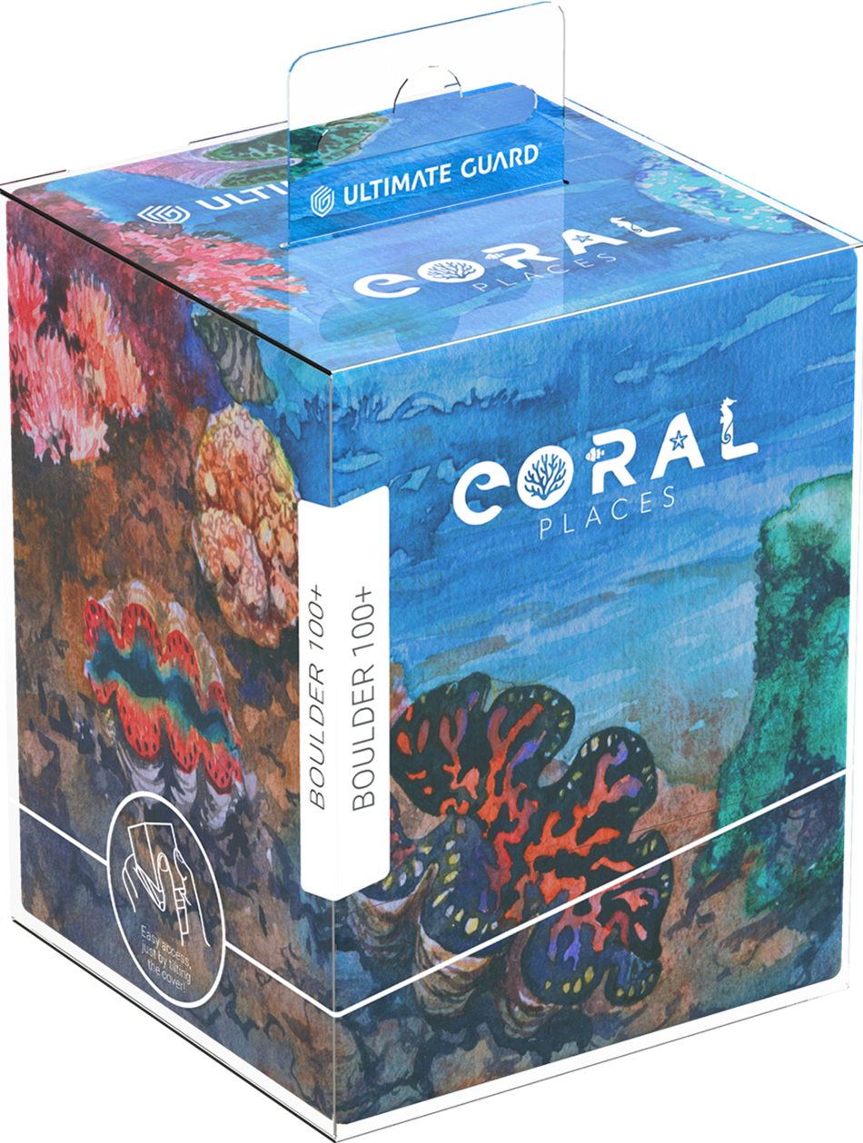 UG DECK CASE BOULDER 100+ CORAL PLACES - SEABLUE HUSH | L.A. Mood Comics and Games