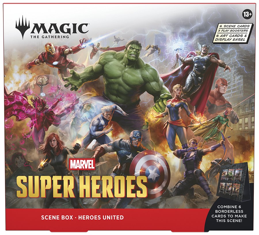 MTG MARVEL SUPER HEROES SCENE BOX | L.A. Mood Comics and Games