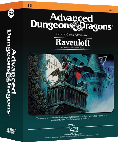 BNG DICE SET - D&D CLASSIC MODULE RAVENLOFT | L.A. Mood Comics and Games