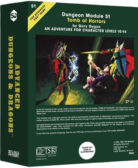 BNG DICE SET - D&D CLASSIC MODULE TOMB OF HORRORS | L.A. Mood Comics and Games