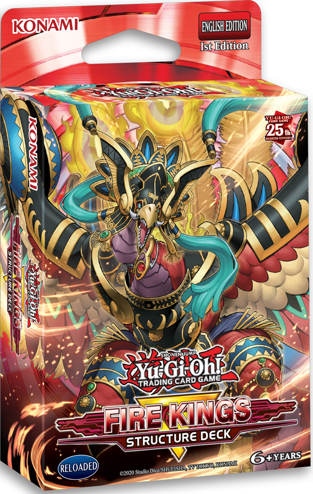 YGO STRUCTURE DECK REVAMPED FIRE KINGS Limit of 3 per person | L.A. Mood Comics and Games