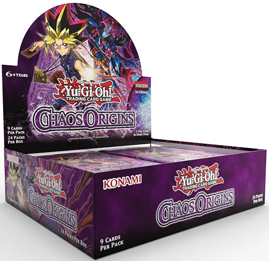YGO CHAOS ORIGINS BOOSTER BOX | L.A. Mood Comics and Games