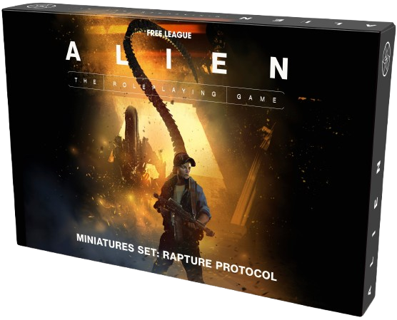 ALIEN RPG MINIATURES SET RAPTURE PROTOCOL | L.A. Mood Comics and Games