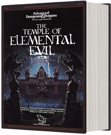 BNG DICE SET - D&D CLASSIC MODULE TEMPLE OF ELEMENTAL EVIL | L.A. Mood Comics and Games