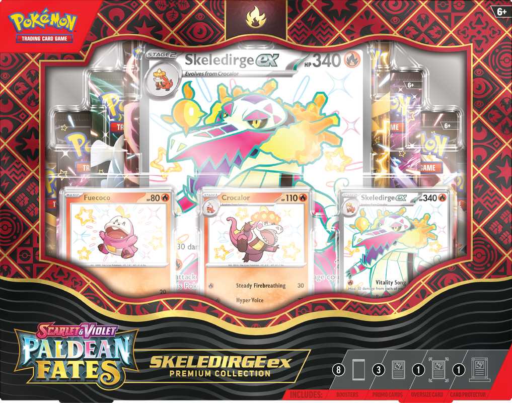 POKEMON SV4.5 PALDEAN FATES EX PREMIUM COLLECTION | L.A. Mood Comics and Games