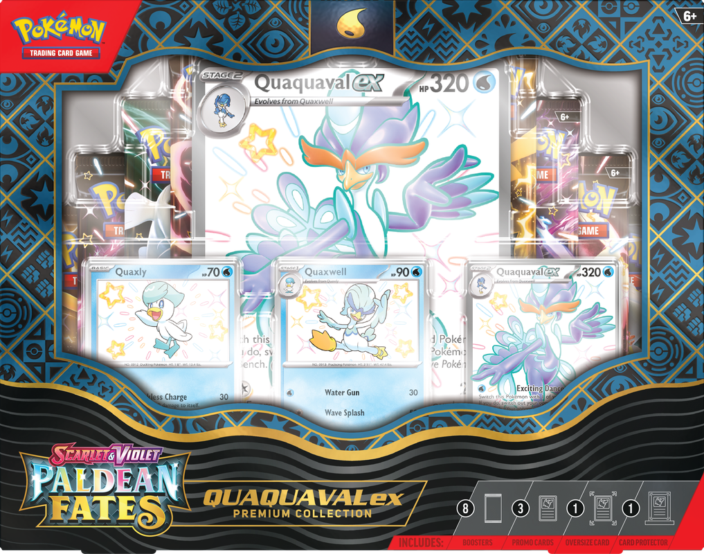 POKEMON SV4.5 PALDEAN FATES EX PREMIUM COLLECTION | L.A. Mood Comics and Games