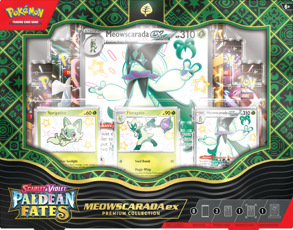POKEMON SV4.5 PALDEAN FATES EX PREMIUM COLLECTION | L.A. Mood Comics and Games