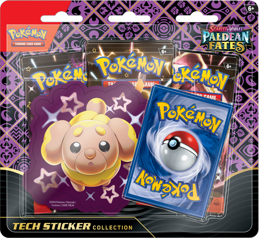 POKEMON SV4.5 PALDEAN FATES TECH STICKER COLL | L.A. Mood Comics and Games