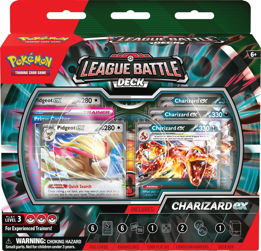 POKEMON LEAGUE BATTLE DECK CHARIZARD EX | L.A. Mood Comics and Games