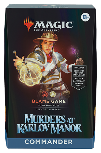 MTG MURDERS AT KARLOV MANOR COMMANDER | L.A. Mood Comics and Games