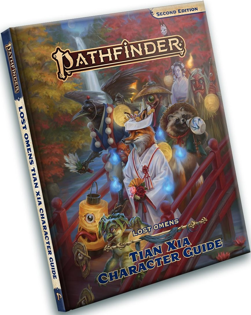 Pathfinder 2E Lost Omens Tian Xia Character Guide (Hardcover) | L.A. Mood Comics and Games