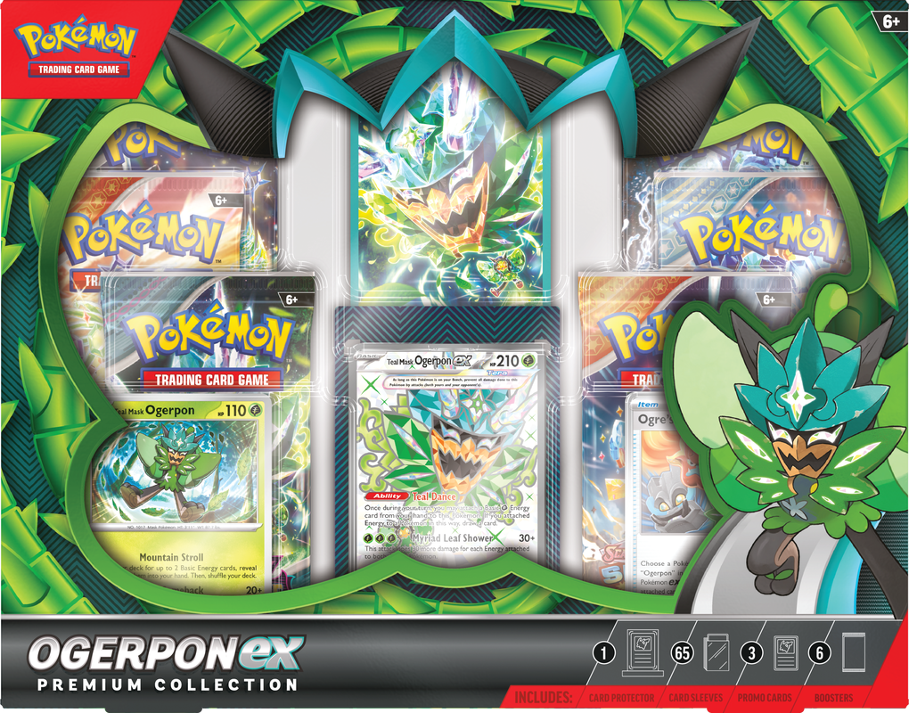 POKEMON OGERPON EX PREMIUM COLLECTION | L.A. Mood Comics and Games