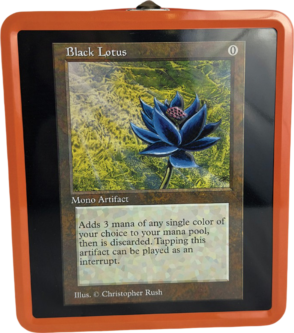 Magic The Gathering Black Lotus Tin Lunch Box | L.A. Mood Comics and Games
