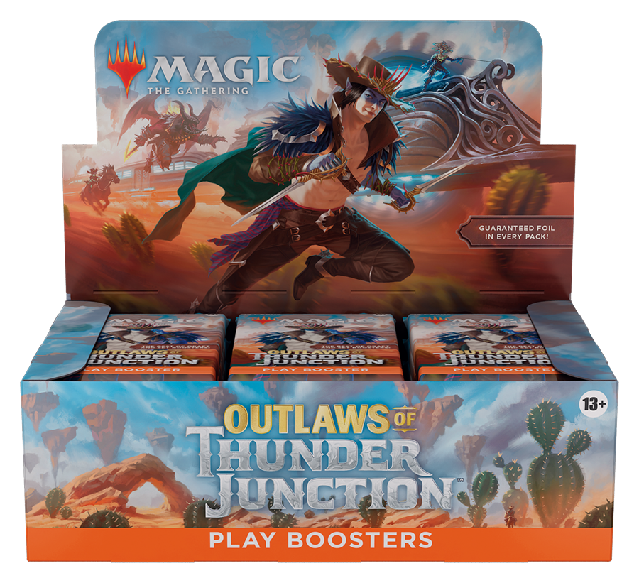 MTG OUTLAWS OF THUNDER JUNCTION PLAY BOOSTER BOX | L.A. Mood Comics and Games