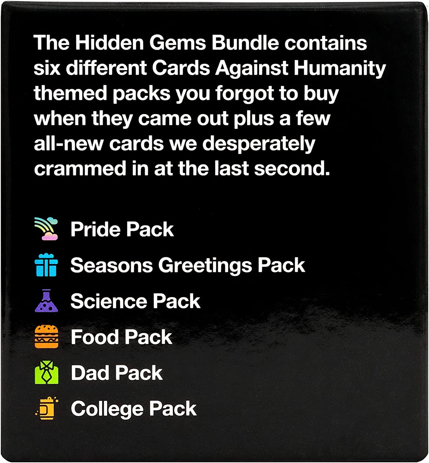 CARDS AGAINST HUMANITY: HIDDEN GEMS BUNDLE | L.A. Mood Comics and Games